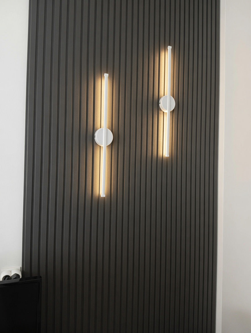 LUMORA Elegance eskitme gold modern pilli LED duvar aplik salon aydınlatması
